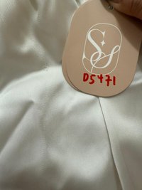 DEFECT | Peycie Puffy Sleeve Romper Dress in Pearl White in M DEFECT | Peycie Puffy Sleeve Romper Dress in Pearl White in M