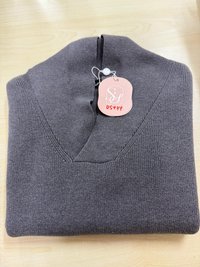 DEFECT | Odella Oversized Sweater Top in Dark Grey in XXS,XS,M