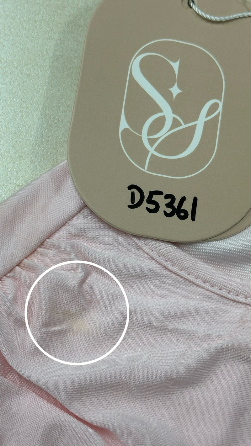 DEFECT | Diana Drape Padded Tank Top in Pink in S DEFECT | Diana Drape Padded Tank Top in Pink in S