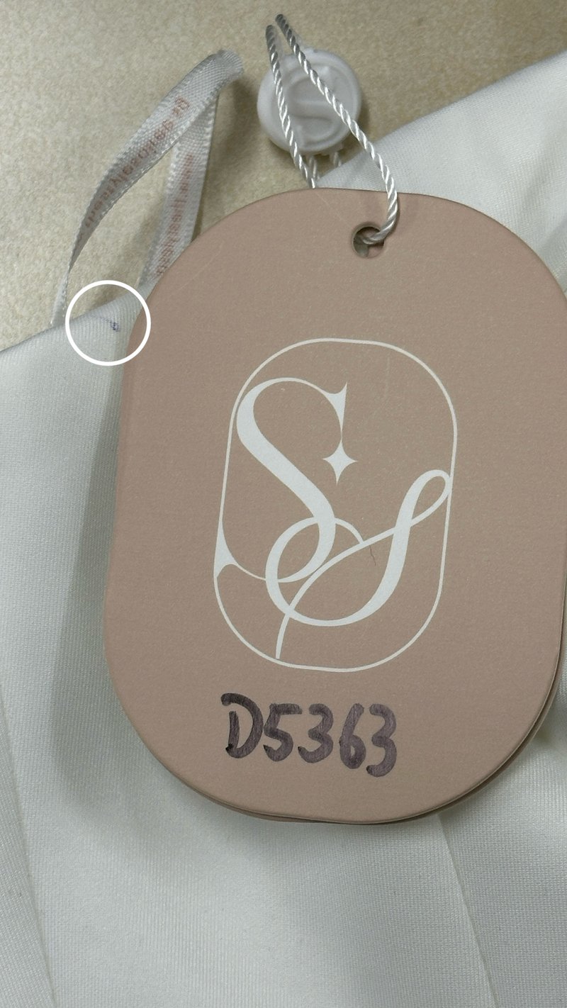 DEFECT | Candice Co-ord Bustier Top in White in XL