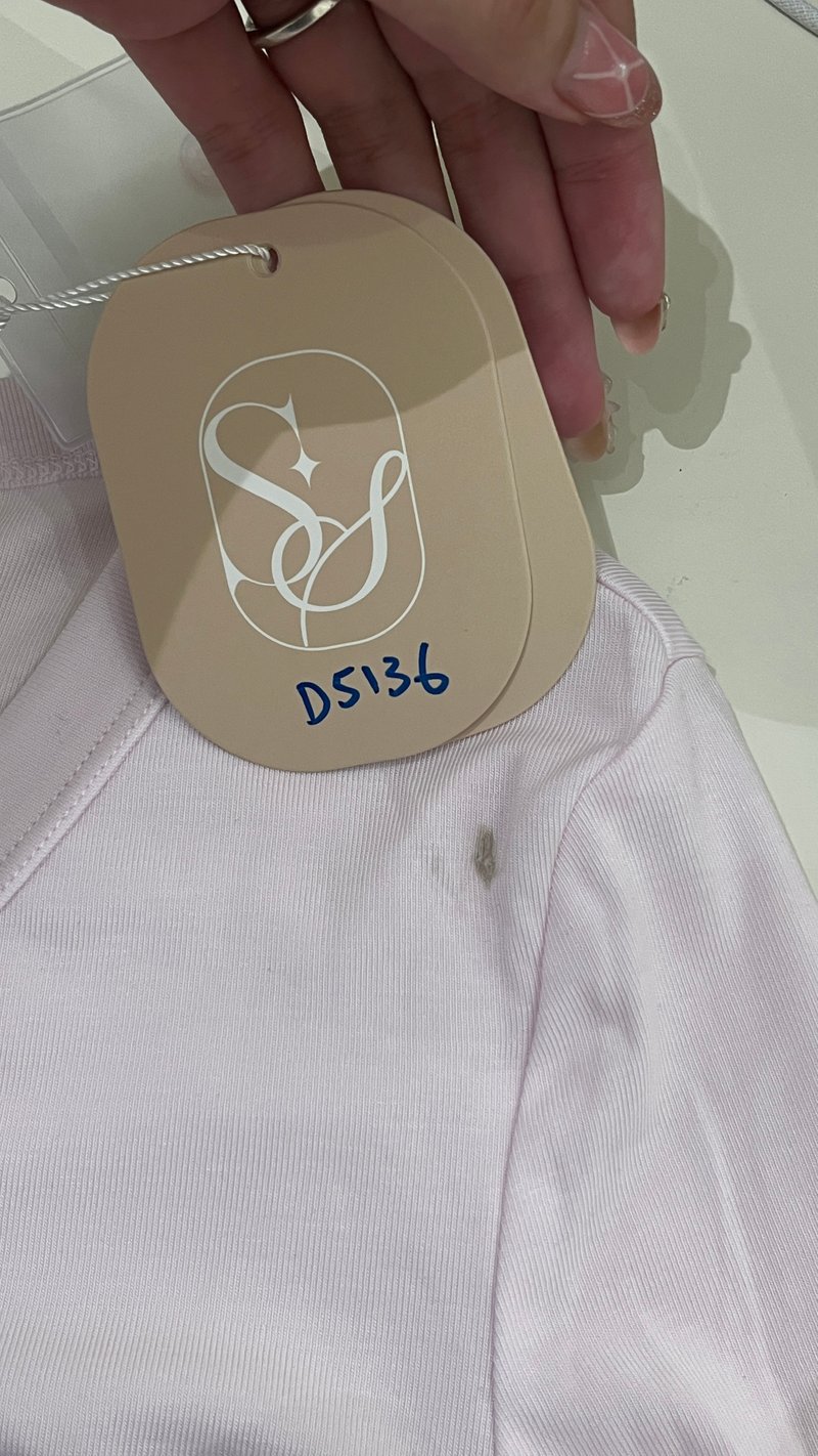 DEFECT | Chaerin Cardigan Top Set in Pale Lilac Pink in XS