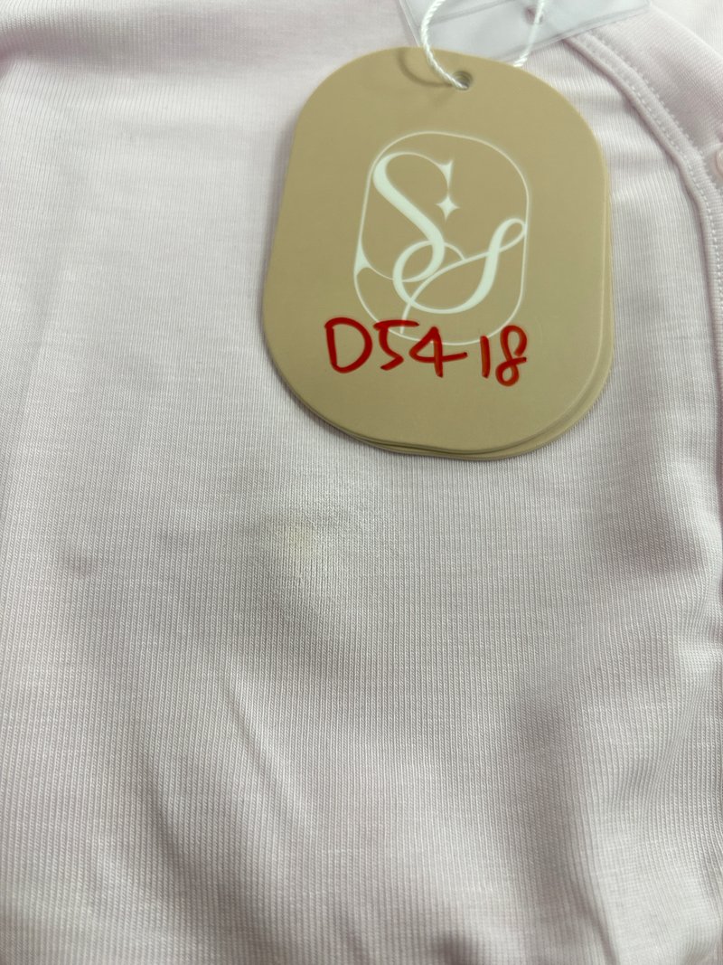 DEFECT | Chaerin Cardigan Top Set in Pale Lilac Pink in XS DEFECT | Chaerin Cardigan Top Set in Pale Lilac Pink in XS