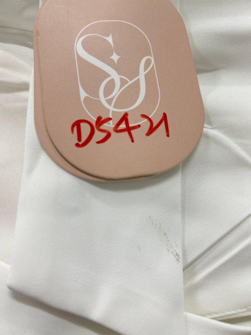 DEFECT | Hedy Halter Tie Romper in White in XS DEFECT | Hedy Halter Tie Romper in White in XS