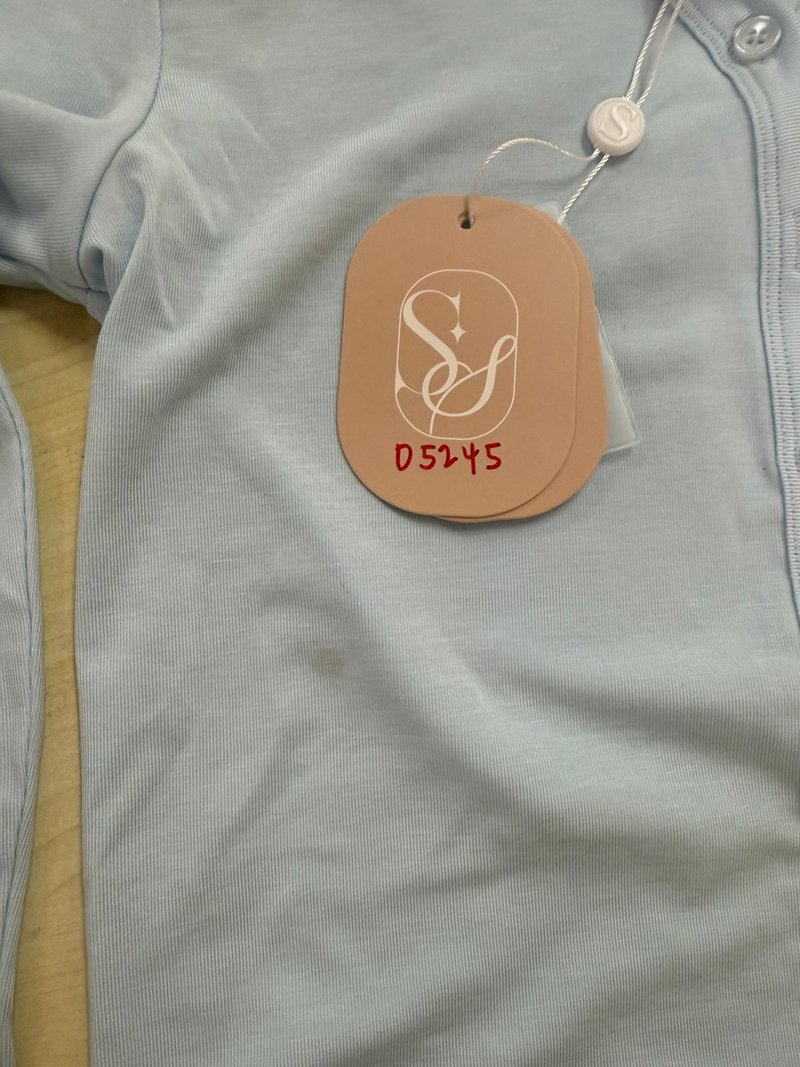 DEFECT | Chaerin Cardigan Top Set in Light Blue in S