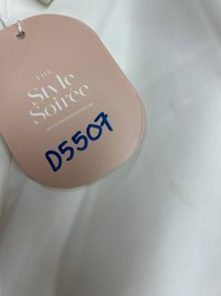 DEFECTS | Treasure Tie Romper Dress in White in XS