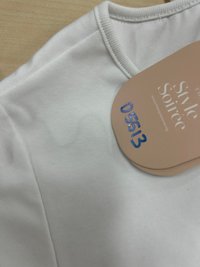 DEFECT | Serla Sleeved Bubble Romper Dress in White in XXS