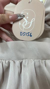 DEFECT | Terella Twist Knot Dress in Champagne Blush in M