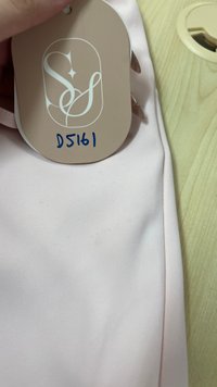 DEFECT| Prestine Pleat Midi Dress in Pastel Pink in XXS