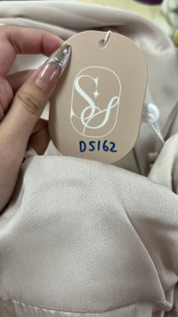 DEFECT | Terella Twist Knot Dress in Champagne Blush in S