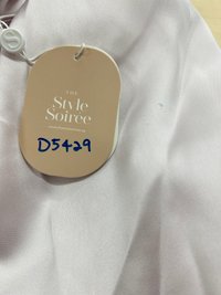 DEFECT | Peycie Puffy Sleeve Romper Dress in Lilac Pink in XS