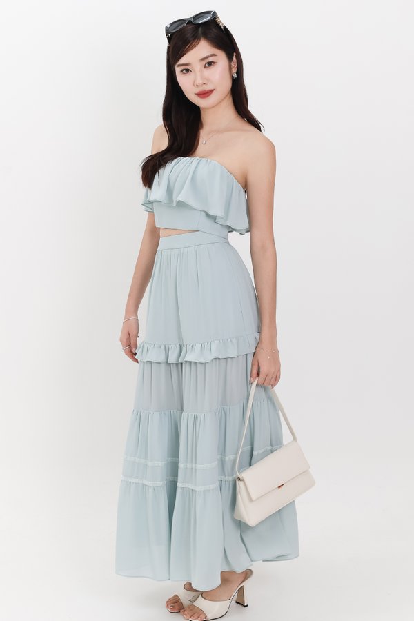 Coastal Co-ord Set in Tiffany Blue