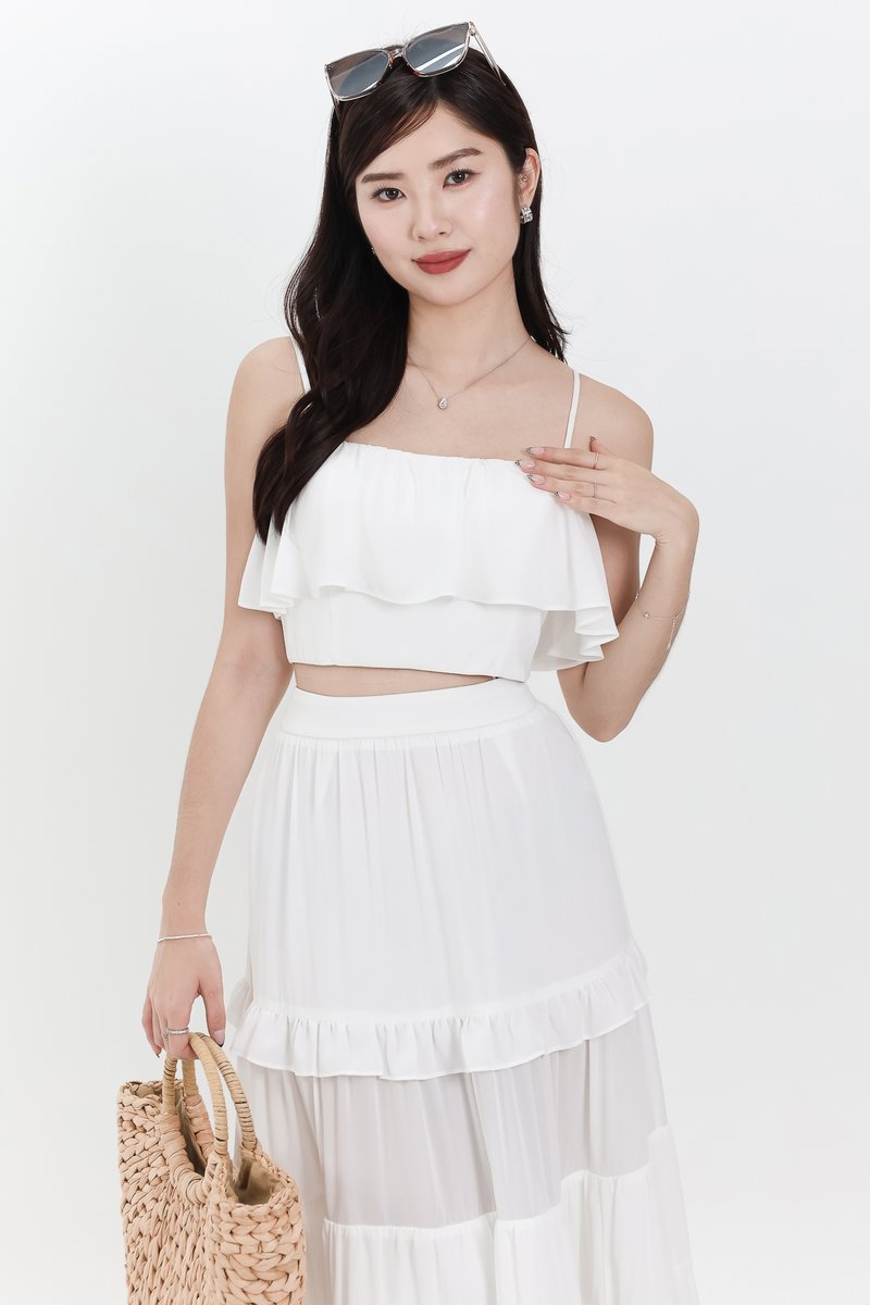 Coastal Co-ord Set in White