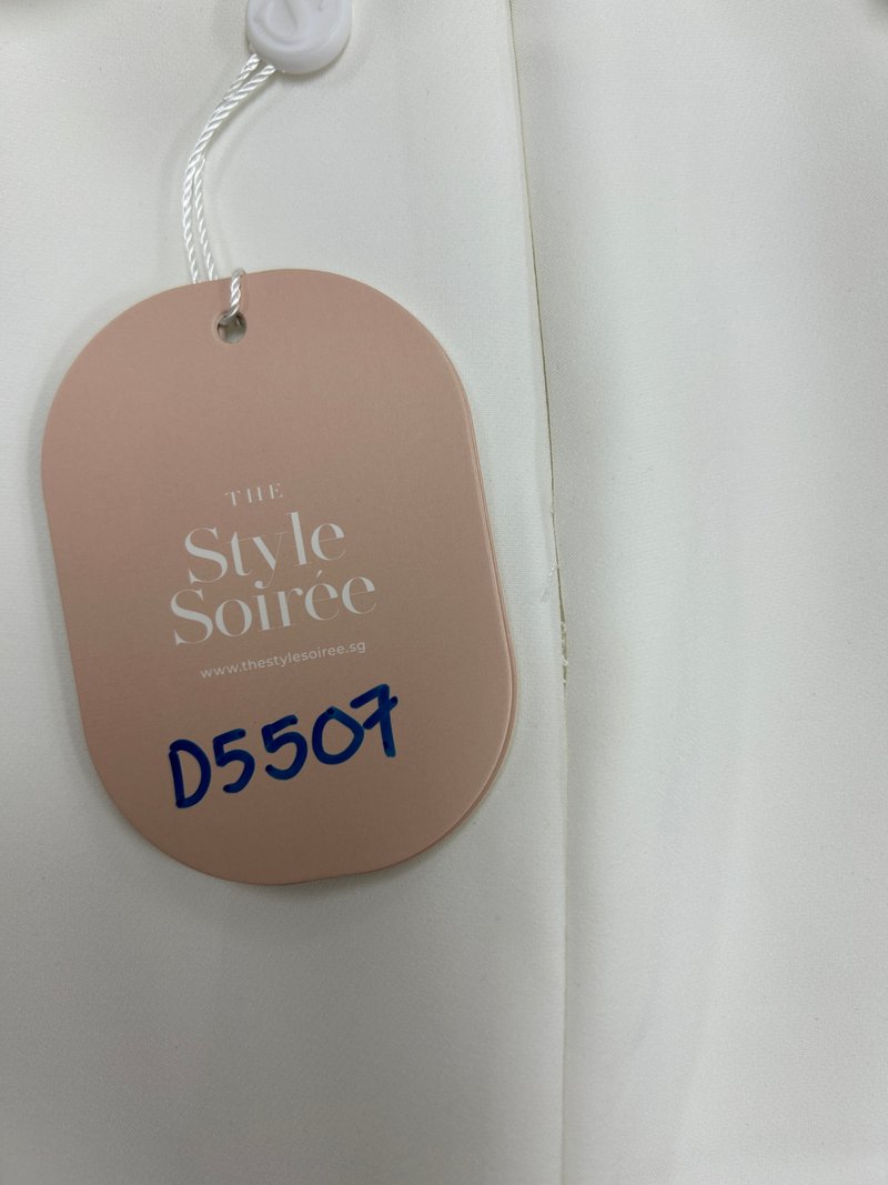 DEFECTS | Treasure Tie Romper Dress in White in XS