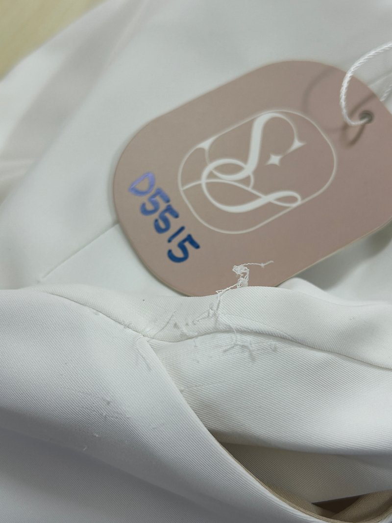 DEFECT | Meline Midi Skirt in White in M