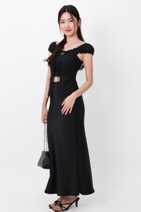 Clio Co-ord Set in Black ( Petite Length )