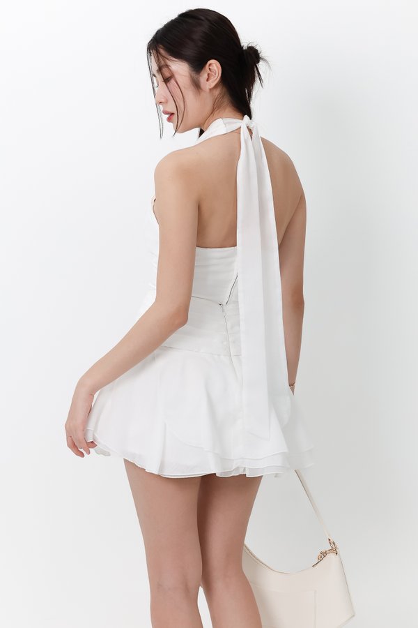 RESTOCKS | Ollie Organza Co-ord Set in White