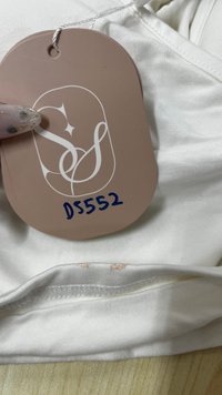 DEFECT | Lara Layered Sleeved Top in White in L DEFECT | Lara Layered Sleeved Top in White in L