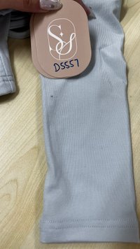 DEFECT | Leora Lace Offshoulder Top in Ice Blue in S