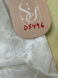 DEFECT | Lynn Lace Cardigan Top Set in White in M DEFECT | Lynn Lace Cardigan Top Set in White in M