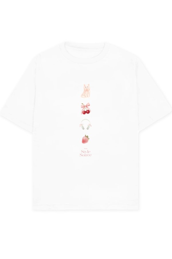 SALE EXCLUSIVE | TSS Oversized tee in Kitten Design SALE EXCLUSIVE | TSS Oversized tee in Kitten Design