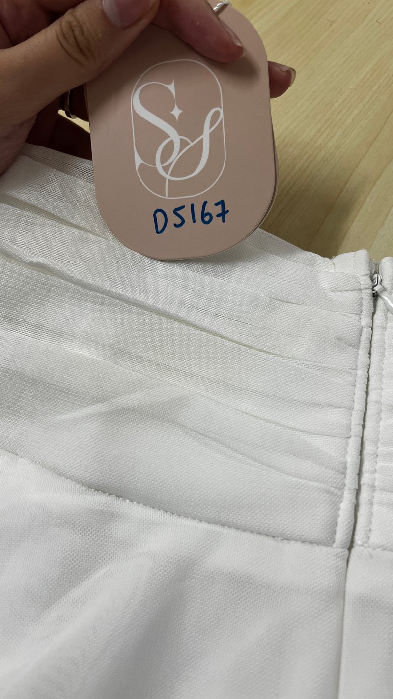 DEFECT | Marley Mesh Co-ord Skorts in White in S