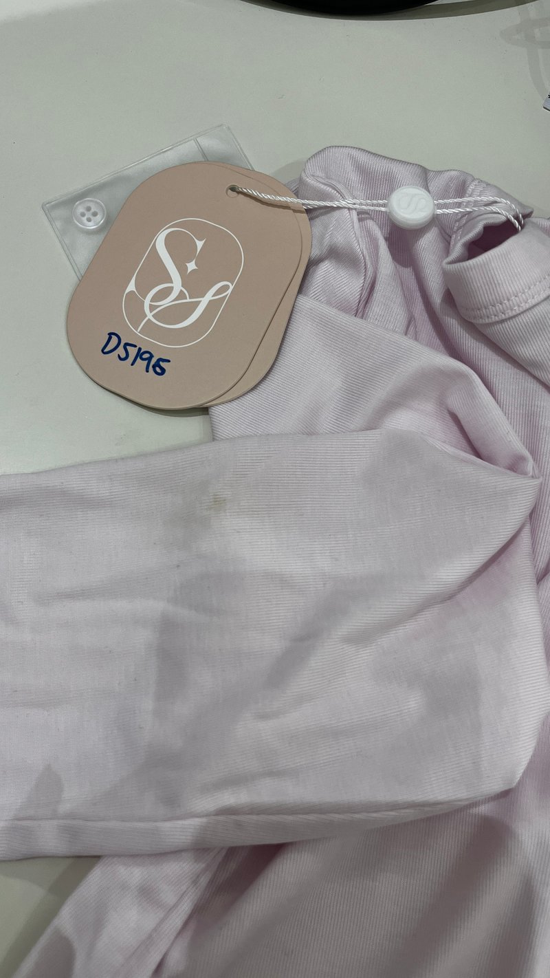 DEFECT | Chaerin Cardigan Top Set in Pale Lilac Pink in S