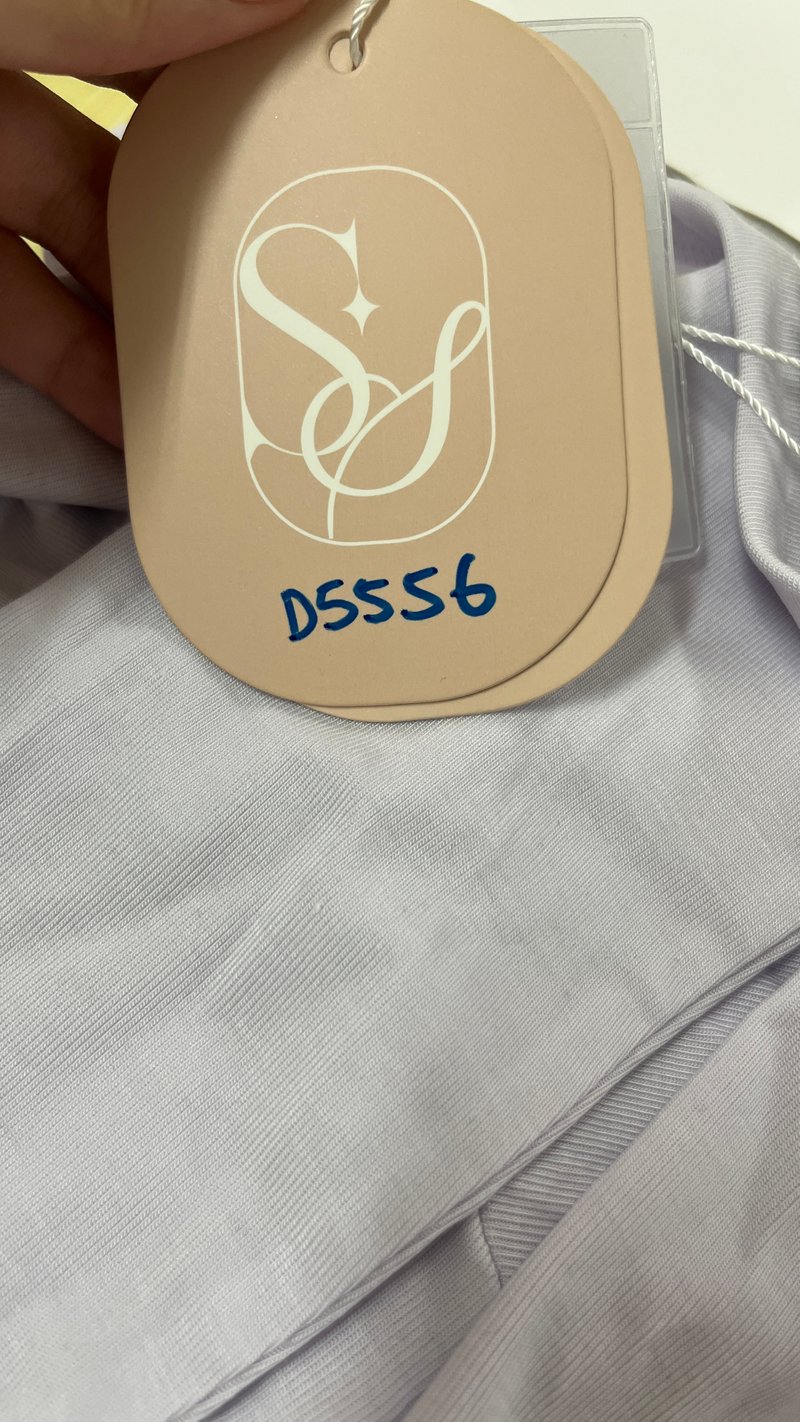 DEFECT | Chaerin Cardigan Top Set in Pale Lilac in XS DEFECT | Chaerin Cardigan Top Set in Pale Lilac in XS