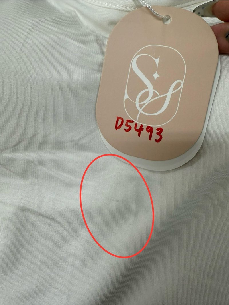 DEFECT | Rena Ruched Halter Top in White in S