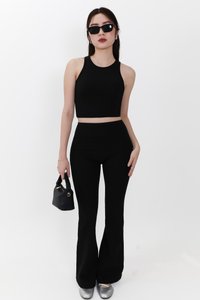 Annie Athleisure Co-ord Set in Black ( Regular Length )