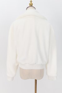 PREORDER | Ferra Furry Jacket in White