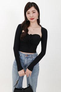 Bren Bolero Top Set in Black