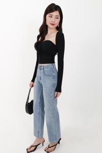 Bren Bolero Top Set in Black