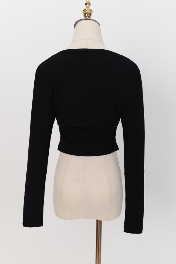 Bren Bolero Top Set in Black