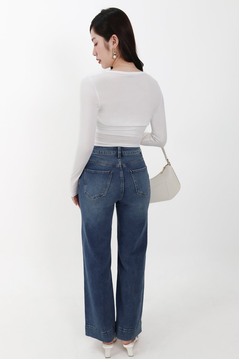 Bren Bolero Top Set in White