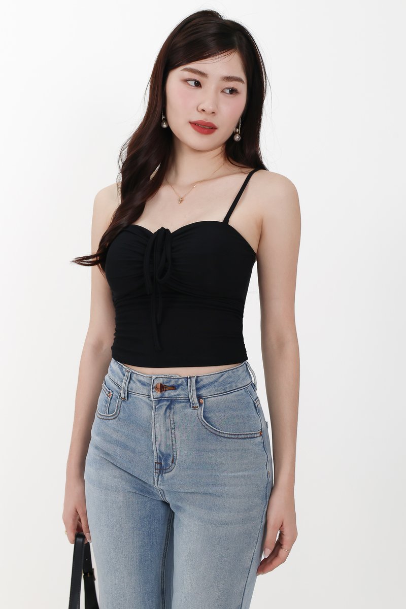 Bren Bolero Top Set in Black