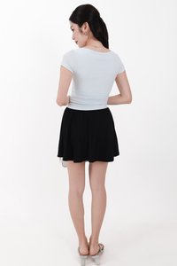 Carol Co-ord Drawstring Skorts in Black