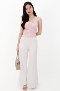 CNY2026 | Bora Bolero Ruched Top Set in Light Pink