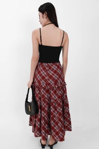 Roxanne Ruched Top with Sash in Black