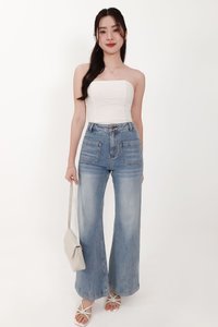 CNY2026 | Daryl Double Pocket Denim Jeans in Light Wash ( Regular Length )