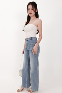 CNY2026 | Daryl Double Pocket Denim Jeans in Light Wash ( Regular Length )