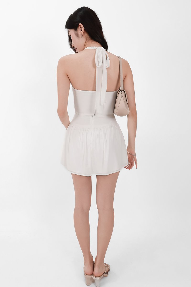 Camila Co-ord Skorts in White