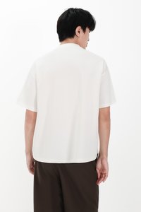 CNY2026 | Casual Men Pocket Tee in White