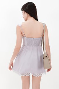 CNY2026 | Tria Two Way Romper Dress in Soft Lilac