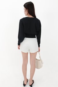 CNY2026 | Cherie Co-ord Shorts in White