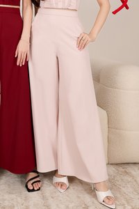 CNY2026 | Cora Co-ord Wide Legged Pants in Light Pink ( Regular )