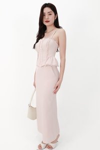 CNY2026 | Cassi Co-ord Set in Light Pink ( Petite Length )