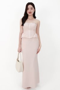 CNY2026 | Cassi Co-ord Set in Light Pink ( Regular Length )
