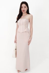 CNY2026 | Cassi Co-ord Set in Light Pink ( Regular Length )