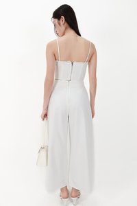 CNY2026 | Cora Co-ord Set in White ( Petite Length )