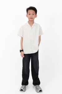 CNY2026 | Lyocell Boy Shirt in White